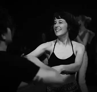 Sarah dancing forró